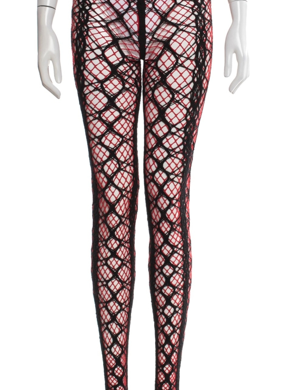 Junya Watanabe Comme des Garçons Hoisery Tights Leggings Black Fishnet